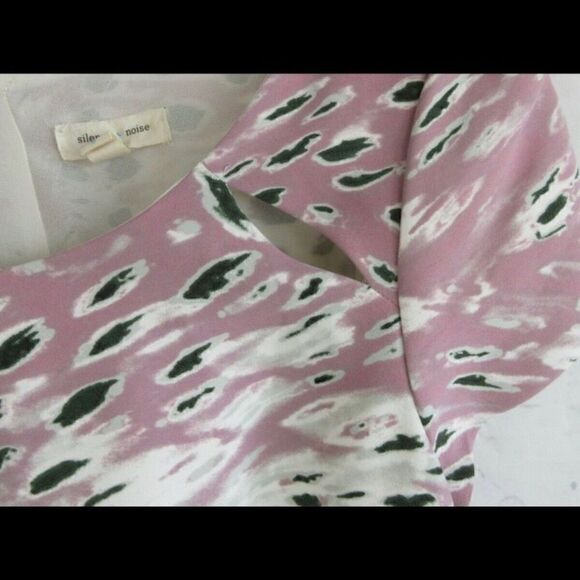 Silenceā+āNoiseāOmbré CheetahāPrintāDressāSizeā10 - Picture 4 of 10